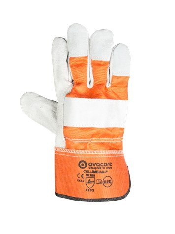 AVACORE COLUMBIAN-P RĘKAWICE ROBOCZE WZMACNIANE SKÓRĄ DWOINA