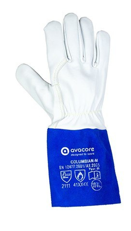 RĘKAWICE SPAWALNICZE SKÓRA LICOWA COLUMBIAN-M kozia skóra RĘKAWICE SPAWALNICZE SKÓRA LICOWA COLUMBIAN-M kozia skóra