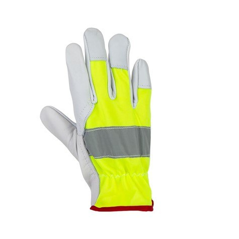 AVACORE COLUMBIAN-V hi-vis rękawice robocze monterskie wzmacniane skórą AVACORE COLUMBIAN-V hi-vis rękawice robocze monterskie wzmacniane skórą