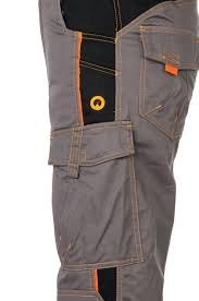SPODNIE ROBOCZE DO PASA VISION H9123 ARDON SZARE SKRÓCONE