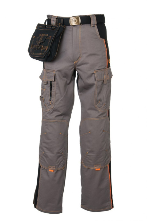 SPODNIE ROBOCZE DO PASA VISION H9123 ARDON SZARE SKRÓCONE