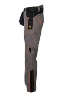 SPODNIE ROBOCZE DO PASA VISION H9120 ARDON SZARE PRZEDŁUŻONE