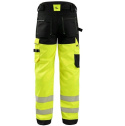 SPODNIE ROBOCZE OSTRZEGAWCZE BENSON CXS CANIS DLA DROGOWCÓW ZE WZMOCNIENIAMI Z CORDURY 2 KOLORY