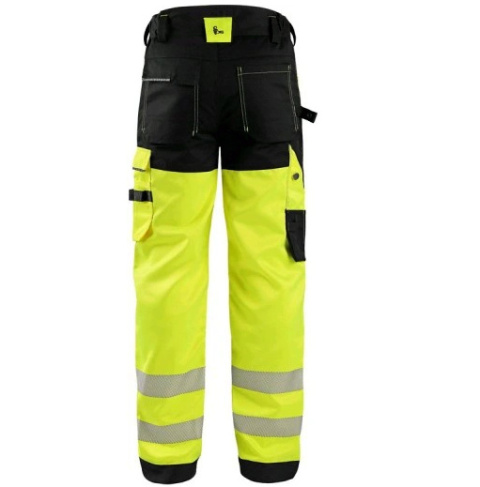 SPODNIE ROBOCZE OSTRZEGAWCZE BENSON CXS CANIS DLA DROGOWCÓW ZE WZMOCNIENIAMI Z CORDURY 2 KOLORY