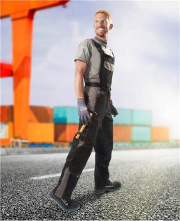 SPODNIE ROBOCZE OGRODNICZKI VISION H9127 ARDON CZARNE PRZEDŁUŻONE