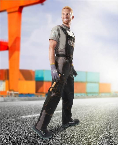 SPODNIE ROBOCZE OGRODNICZKI VISION H9127 ARDON CZARNE PRZEDŁUŻONE SPODNIE ROBOCZE OGRODNICZKI VISION H9127 ARDON CZARNE PRZEDŁUŻONE