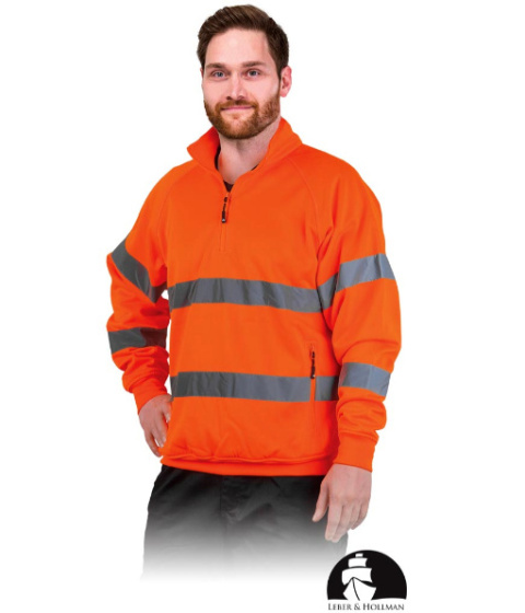 bluza robocza ostrzegawcza LH-AMSEL_KS Leber&Hollman pomarańczowa bluza robocza ostrzegawcza LH-AMSEL_KS Leber&Hollman pomarańczowa