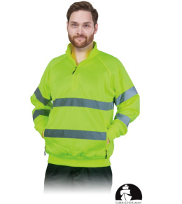 bluza robocza ostrzegawcza LH-AMSEL_KS Leber&Hollman żółta