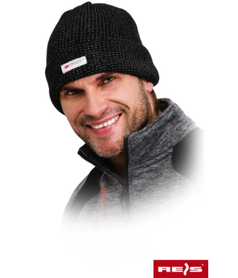 CZAPKA ROBOCZA OCIEPLANA CZFAU REIS Z ODBLASKOWĄ NICIĄ CZAPKA ROBOCZA OCIEPLANA CZFAU REIS Z ODBLASKOWĄ NICIĄ