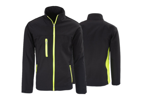 SOFTSHELL KURTKA CZARNO-ŻÓŁTA PROCERA SOFTSHELL K CŻ