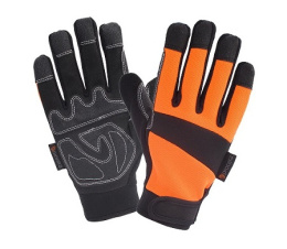 Procera X-ACTIVE rękawice robocze monterskie pomarańczowe na rzep