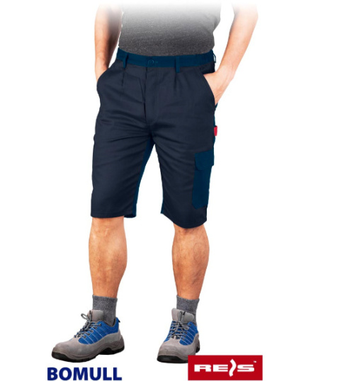 SPODNIE ROBOCZE DO PASA - KRÓTKIE BOMULL-TS REIS