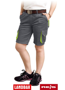 Reis FRAULAND-TS damskie spodnie robocze krótkie na lato