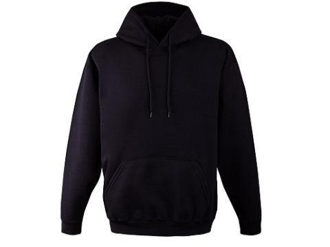 bluza robocza 280g Procera z kapturem czarna