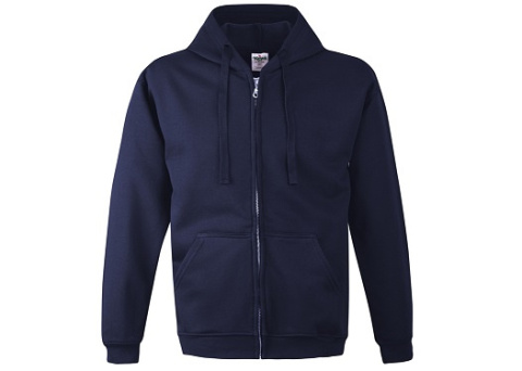 bluza robocza 280g Procera z kapturem na zamek granat bluza robocza 280g Procera z kapturem na zamek granat