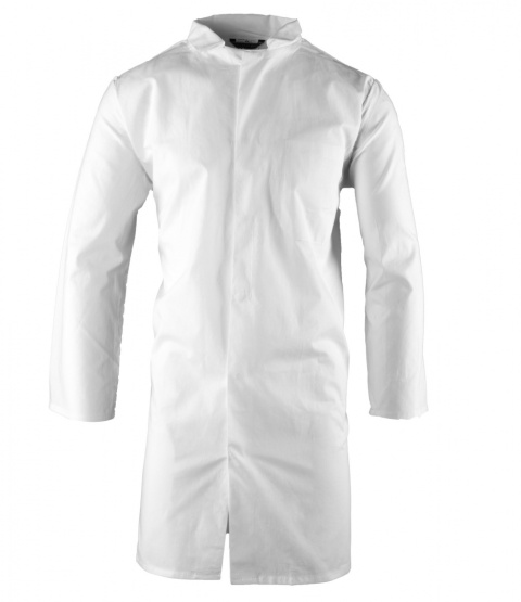 fartuch roboczy męski Krajan Biel Polstar HACCP fartuch roboczy męski Krajan Biel Polstar HACCP