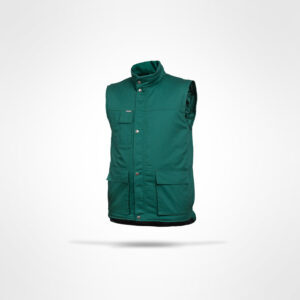 kamizelka robocza ocieplana Norman Winter Sara Workwear zielona kamizelka robocza ocieplana Norman Winter Sara Workwear zielona