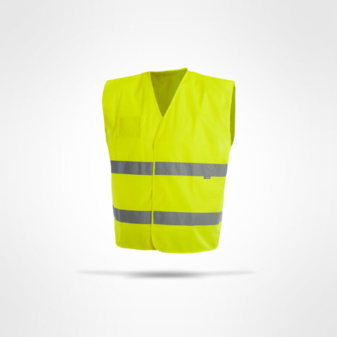 kamizelka robocza z siatką Drogowiec Sara Workwear ostrzegawcza kamizelka robocza z siatką Drogowiec Sara Workwear ostrzegawcza