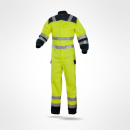 kombinezon ostrzegawczy Multi Pro 6w1 Sara Workwear trudnopalny