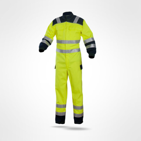 kombinezon ostrzegawczy Multi Pro 6w1 Sara Workwear trudnopalny kombinezon ostrzegawczy Multi Pro 6w1 Sara Workwear trudnopalny