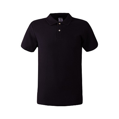 koszulka męska polo MPS180 Procera czarna koszulka męska polo MPS180 Procera czarna