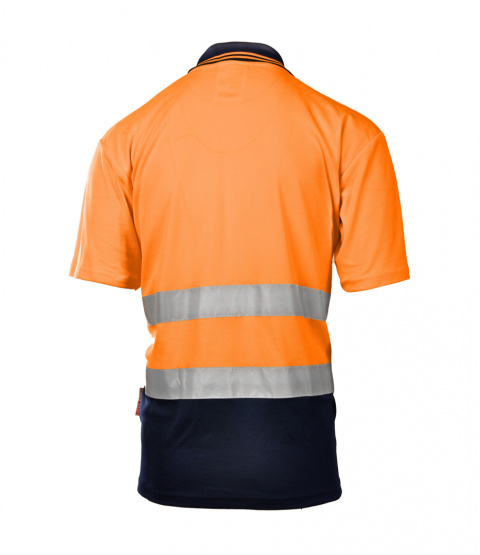 Polstar Brixton Flash koszulka ostrzegawcza polo pomarańczowa