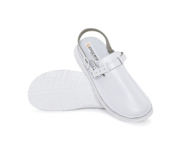 Białe obuwie profilaktyczne Procera Ariel gładkie