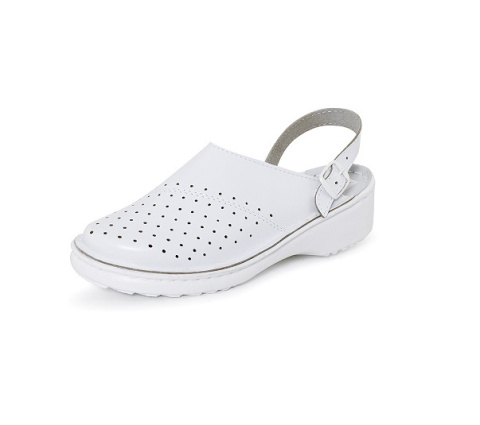 Obuwie profilaktyczne z perforacją Procera Bianca białe Obuwie profilaktyczne z perforacją Procera Bianca białe