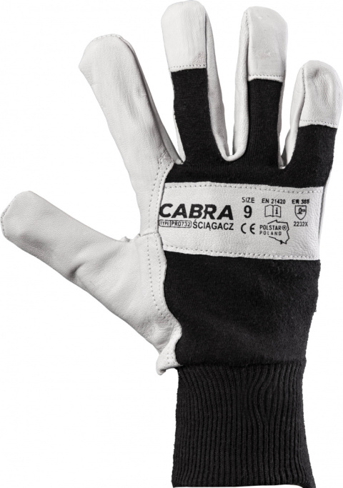 rękawice robocze wzmacniane skórą kozią Cabra Polstar rękawice robocze wzmacniane skórą kozią Cabra Polstar
