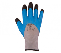 rękawice robocze Covent Dual Polstar powlekane pianką lateksową