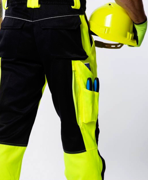 SPODNIE ROBOCZE OGRODNICZKI SIGNAL H5936 ARDON ŻÓŁTO-CZARNE long SPODNIE ROBOCZE OGRODNICZKI SIGNAL H5936 ARDON ŻÓŁTO-CZARNE long