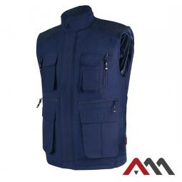 bezrękawnik ocieplany Leśnik Art.Master granatowy