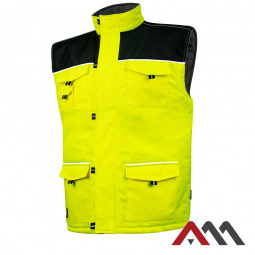 bezrękawnik ocieplany Prof-Top Art.Master żółty bezrękawnik ocieplany Prof-Top Art.Master żółty