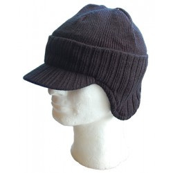czapka ocieplana z daszkiem Ushak Consorte czarna czapka ocieplana z daszkiem Ushak Consorte czarna