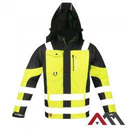 kurtka robocza ocieplana Classic-Vis Oxford Art.Master ostrzegawcza