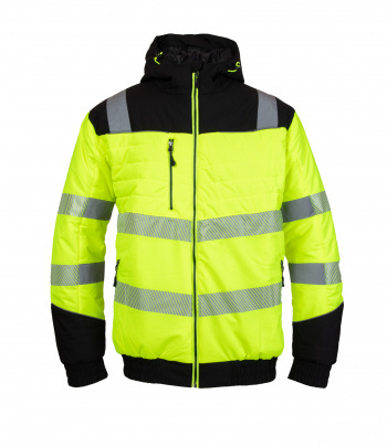 kurtka robocza ocieplana ostrzegawcza Benefit Hi Vi Safe BHVS01 Polstar żółta kurtka robocza ocieplana ostrzegawcza Benefit Hi Vi Safe BHVS01 Polstar żółta