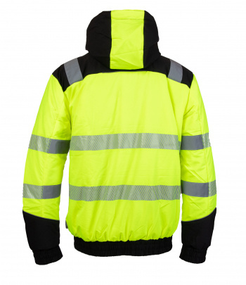 ostrzegawcza kurtka zimowa Benefit Hi Vi Safe BHVS01 Polstar żółta ostrzegawcza kurtka zimowa Benefit Hi Vi Safe BHVS01 Polstar żółta