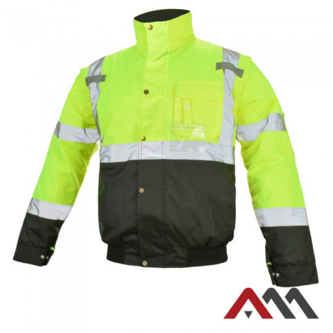 kurtka robocza ocieplana ostrzegawcza Flash Short B2 Art.Master kurtka robocza ocieplana ostrzegawcza Flash Short B2 Art.Master