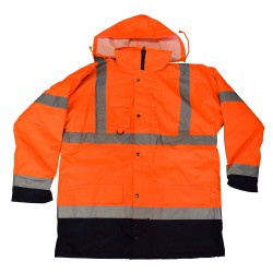 kurtka robocza ocieplana Uran Consorte ostrzegawcza pomarańczowa