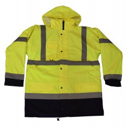 kurtka robocza ocieplana Uran Consorte ostrzegawcza żółta kurtka robocza ocieplana Uran Consorte ostrzegawcza żółta