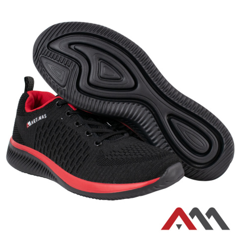 Art.Master półbuty robocze X250 czarno-czerwone