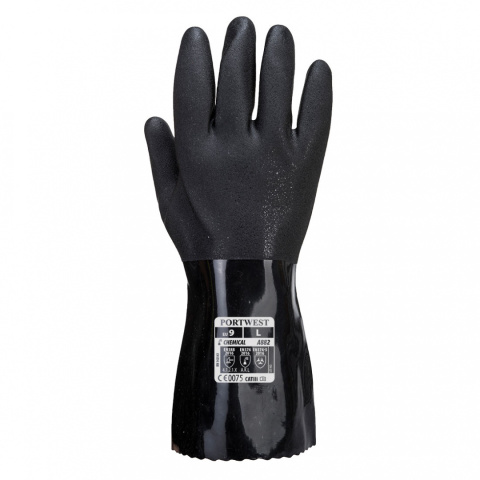 Portwest rękawice chemiczne ESD PCV A882 Portwest rękawice chemiczne ESD PCV A882