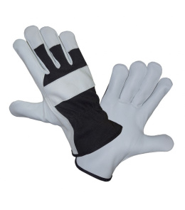 rękawice robocze wzmacniane skórą kozią ocieplane ART.333 BOA Consorte