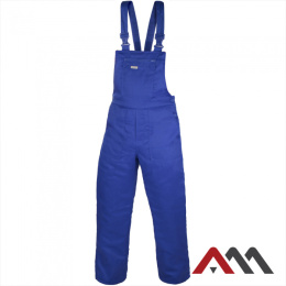 spodnie robocze ogrodniczki ocieplane Blue OC Art.Master