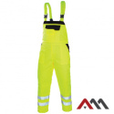 spodnie zimowe ostrzegawcze OC Flash Art.Master żółte