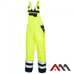 ogrodniczki zimowe ostrzegawcze OC Flash Bi Art.Master