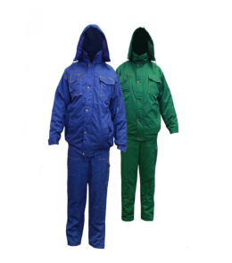 ubranie robocze ocieplane Buran niebieskie Consorte