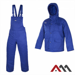 ubranie robocze ocieplane Long OC Art.Master niebieskie