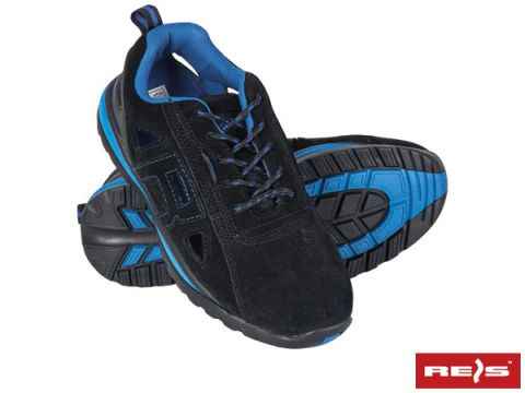 Reis BRBORNEO SB buty bezpieczne- ochronne obuwie robocze niebieskie