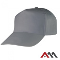 czapka drelichowa z daszkiem Art.Master szara czapka drelichowa z daszkiem Art.Master szara